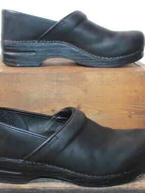 Dansko Pro XP Black Slip On Work Shoes Size 43